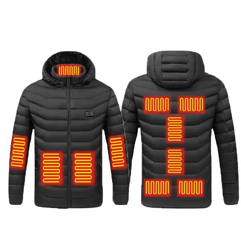 Doudoune chauffante homme avec batterie performant