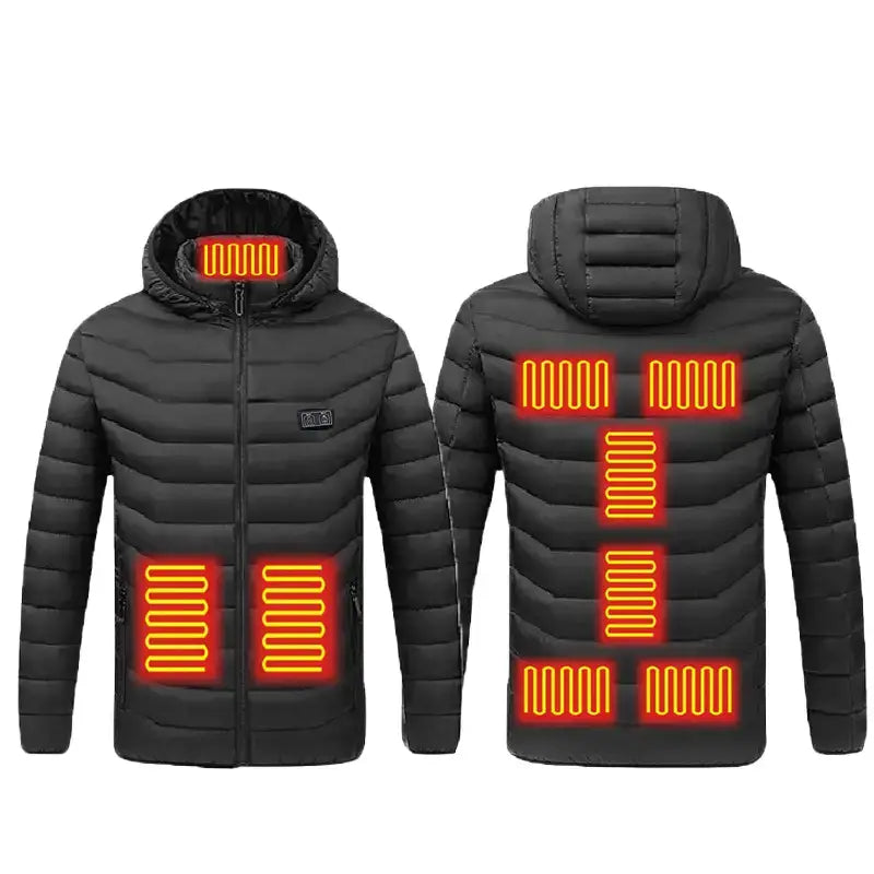 Doudoune chauffante homme avec batterie performant