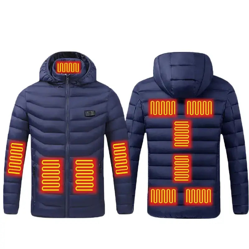 Doudoune chauffante homme avec batterie performant