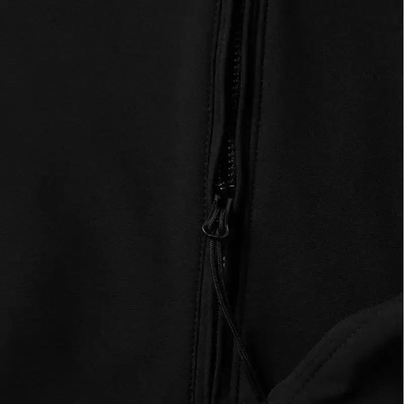 Doudoune chauffante homme noire classique
