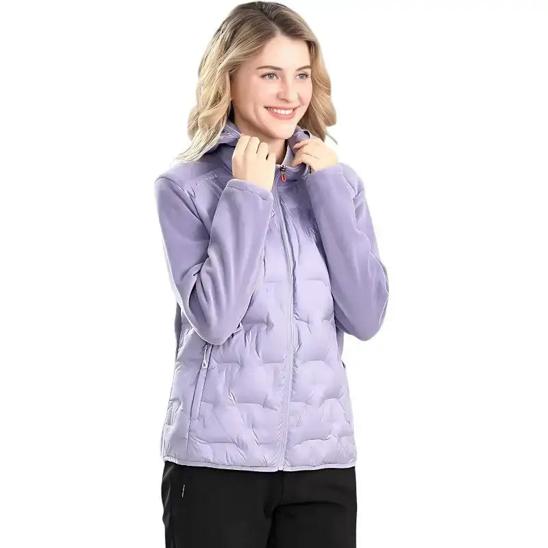 Doudoune femme ski de randonnée montagne