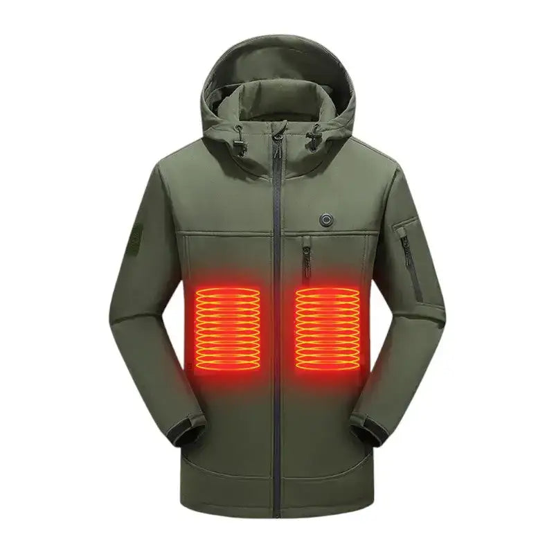 Doudoune homme chauffante usb