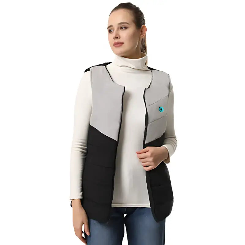 Doudoune sans manche chauffante femme performant