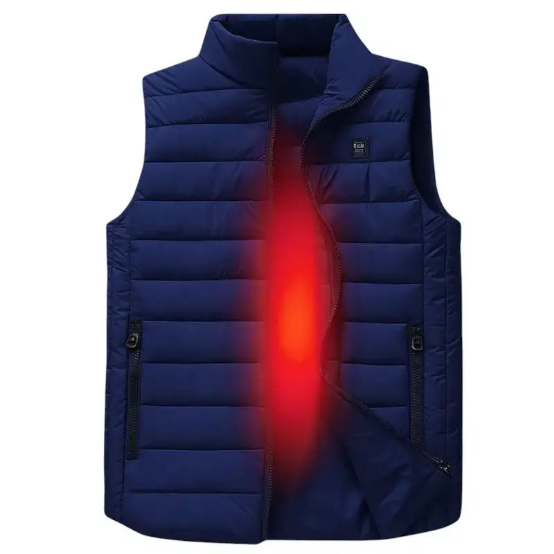 Gilet chauffante homme outdoor randonnée