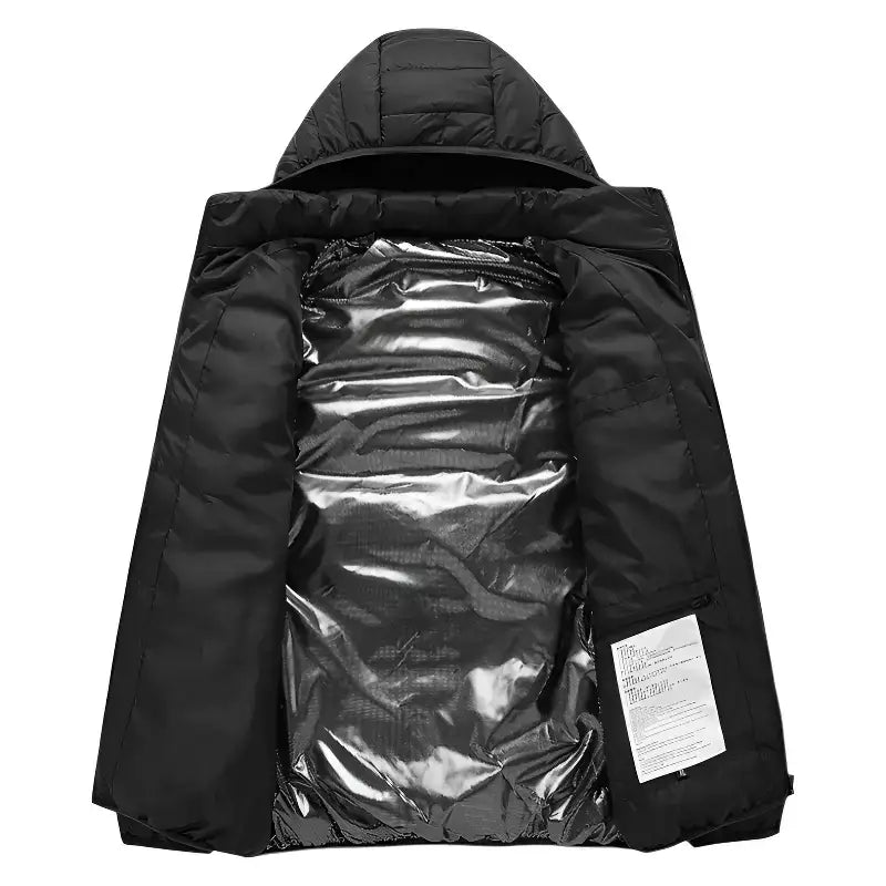 Doudoune chauffante femme noire polyvalente