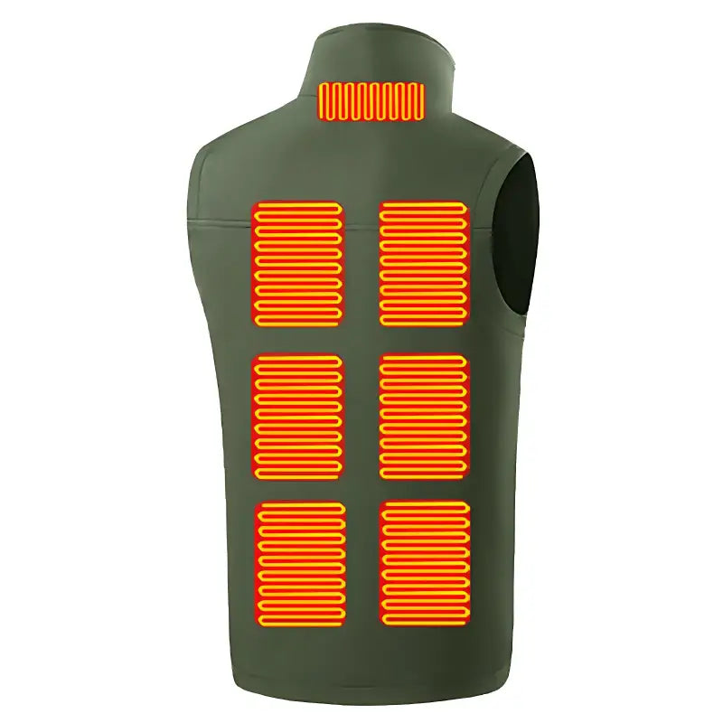 Gilet chauffant homme pour la randonnée en montage