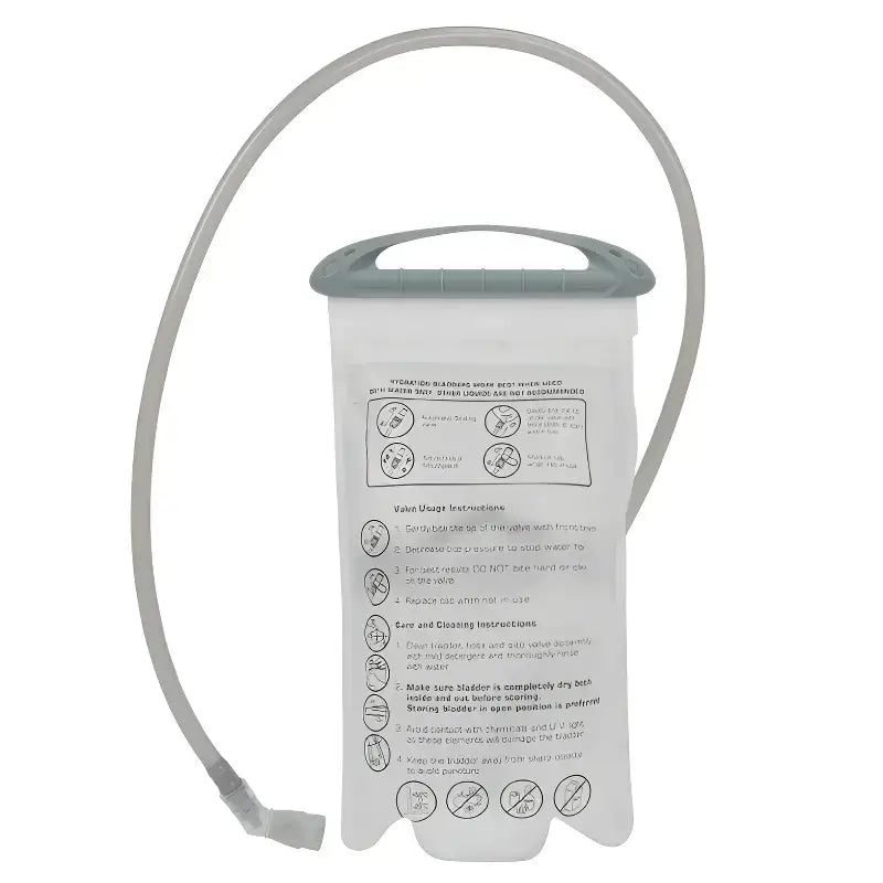 Gourde randonnée pipette hydratation 2l