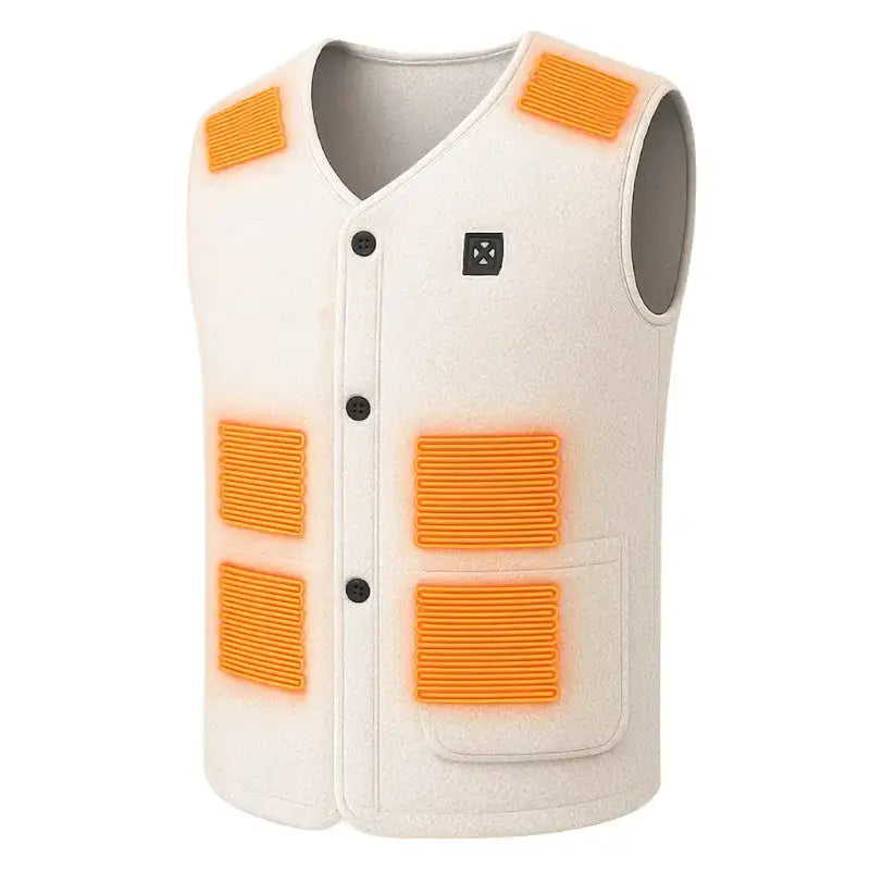 Gilet chauffante homme sans manche performant