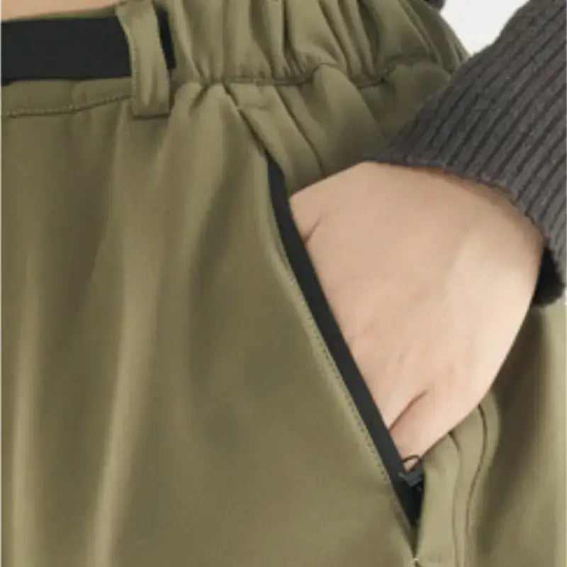 Pantalon hiver thermique style casual