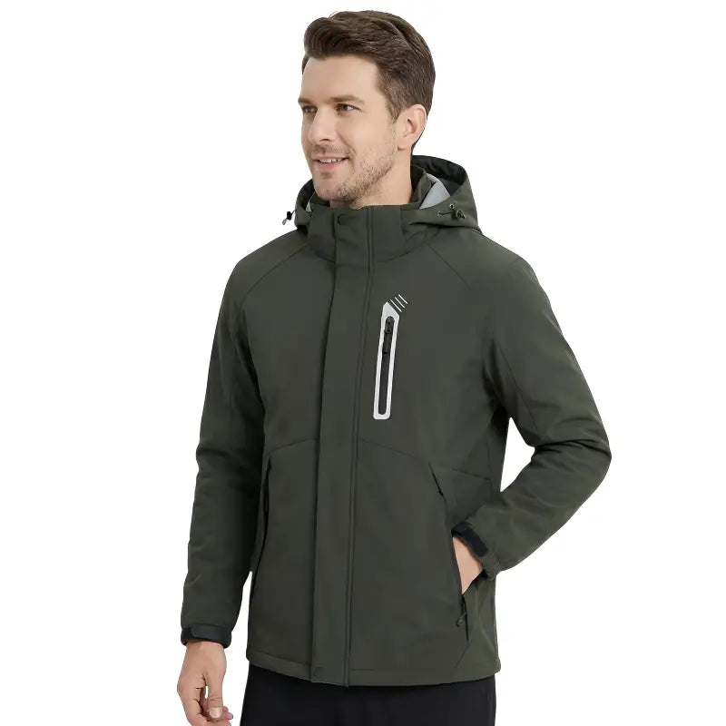 Veste chauffante professionnelle chantier
