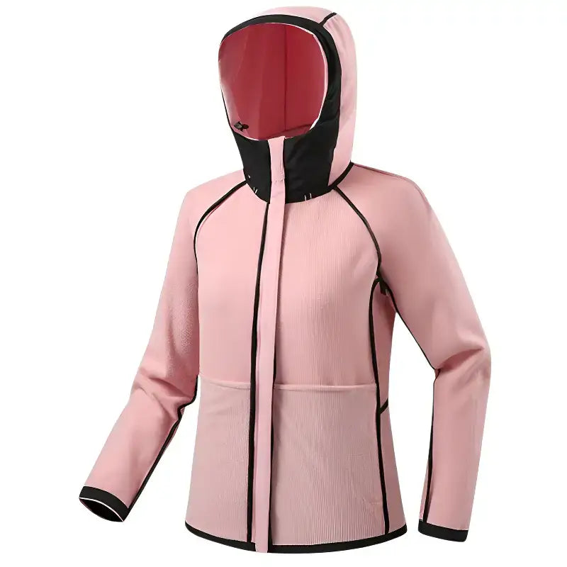 Veste softshell polaire femme chaude capuche