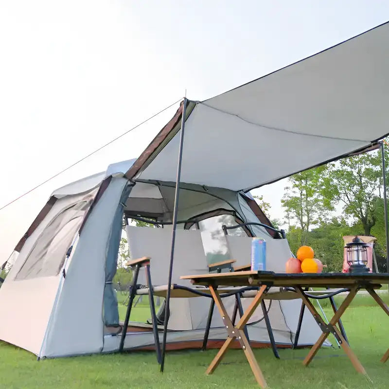 Tente de camping style cabane