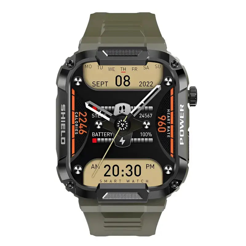 Montre sport homme robuste étanche quotidien
