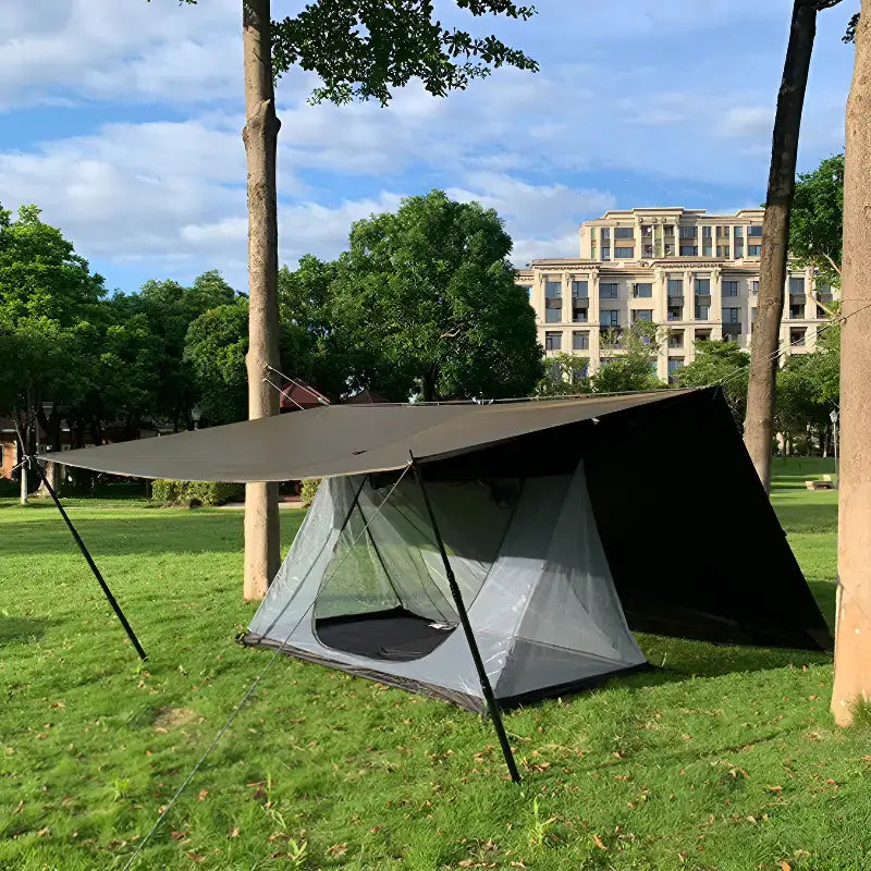 Tarp camping bâche abri polyvalent