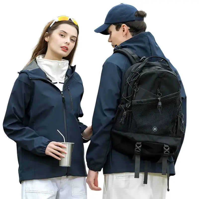 Veste softshell randonnée doublure maille