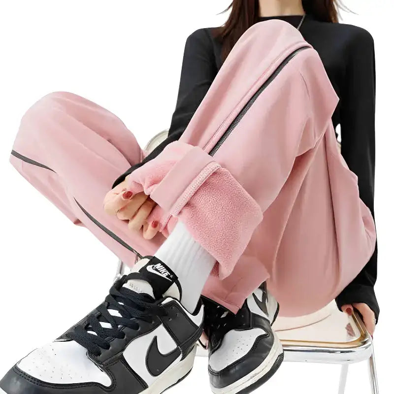 Pantalon hiver thermique style casual