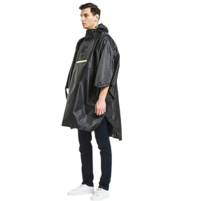 Poncho chasse orange haute visibilité