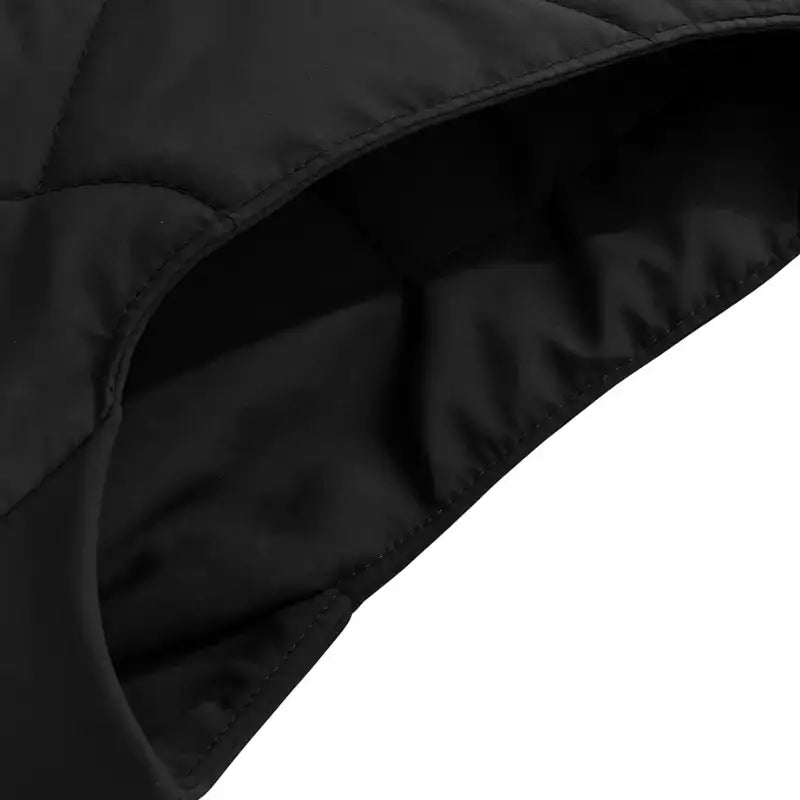 Gilet chauffant homme noir - 4 zones usb - nylon coupe-vent - 3 niveaux