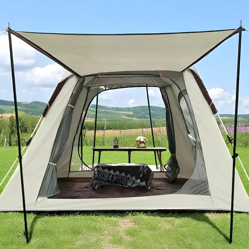 Tente de camping style cabane