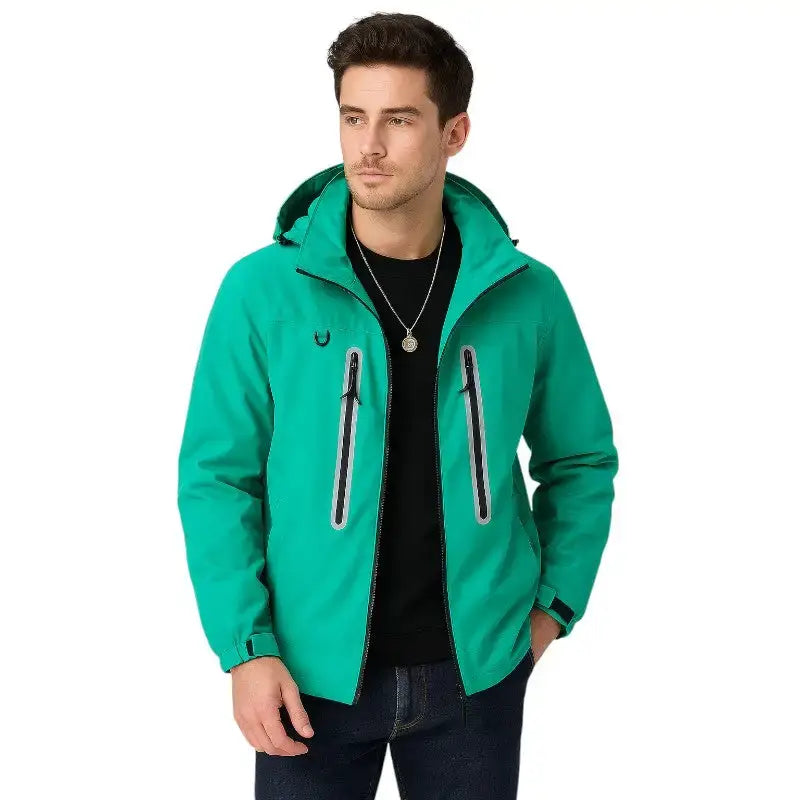 Veste homme randonnée résistant outdoor