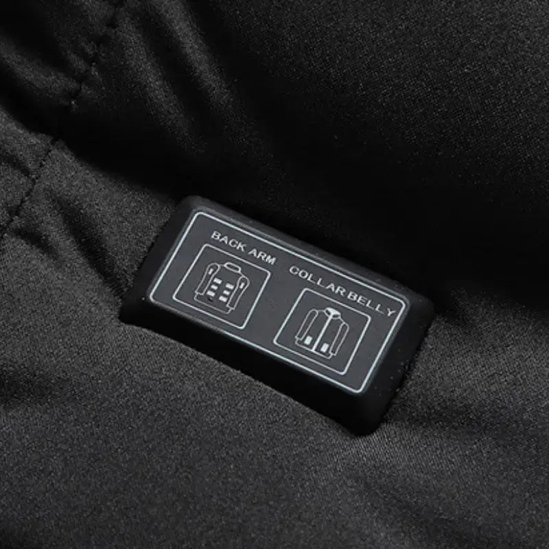 Veste chauffante homme noire polyvalente