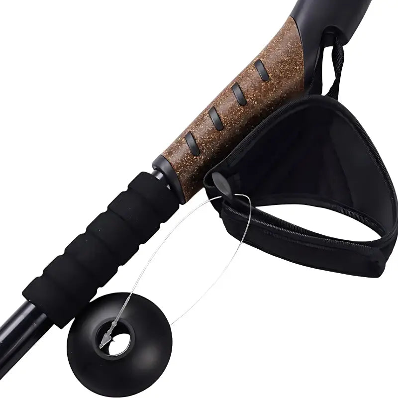 Bâton marche nordique 3 brins poignée mixte