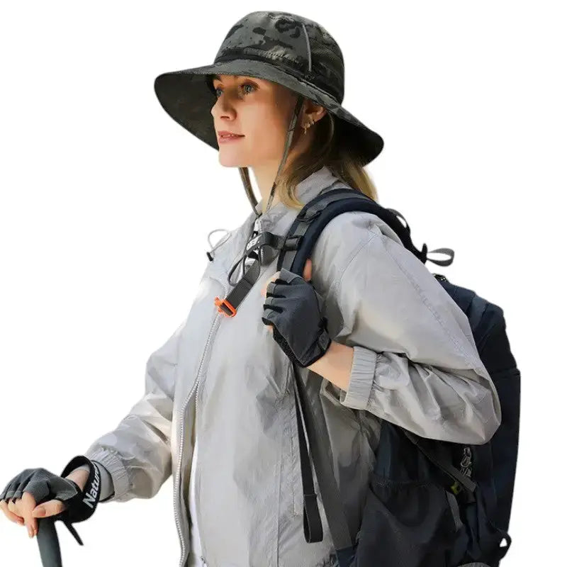 Chapeau randonnée femme anti-uv fonctionnel