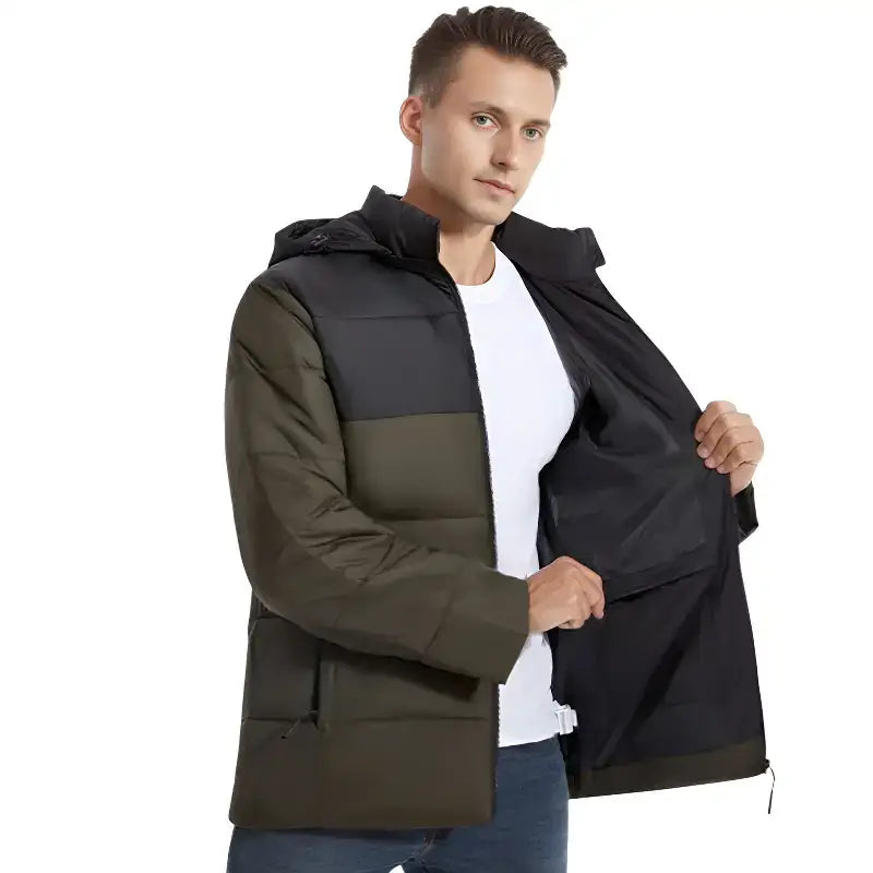 Veste chauffante homme chasse batterie requise