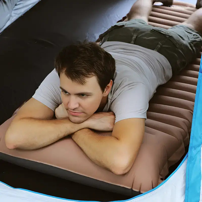 Matelas gonflable trekking exploration sport