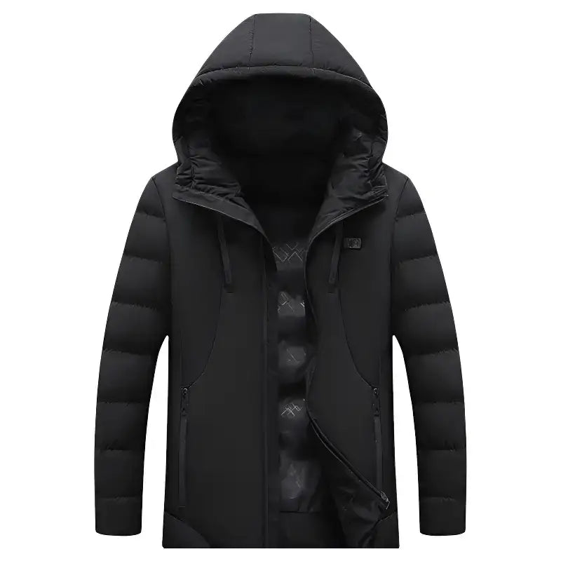 Veste chauffante homme noire polyvalente