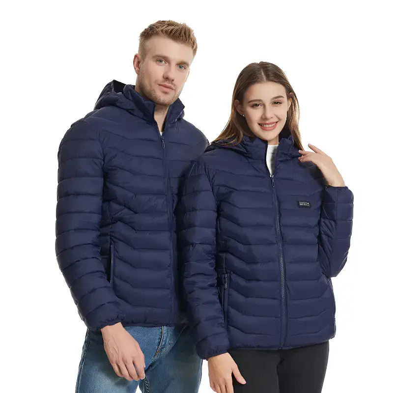 Doudoune chauffante homme nylon polyester