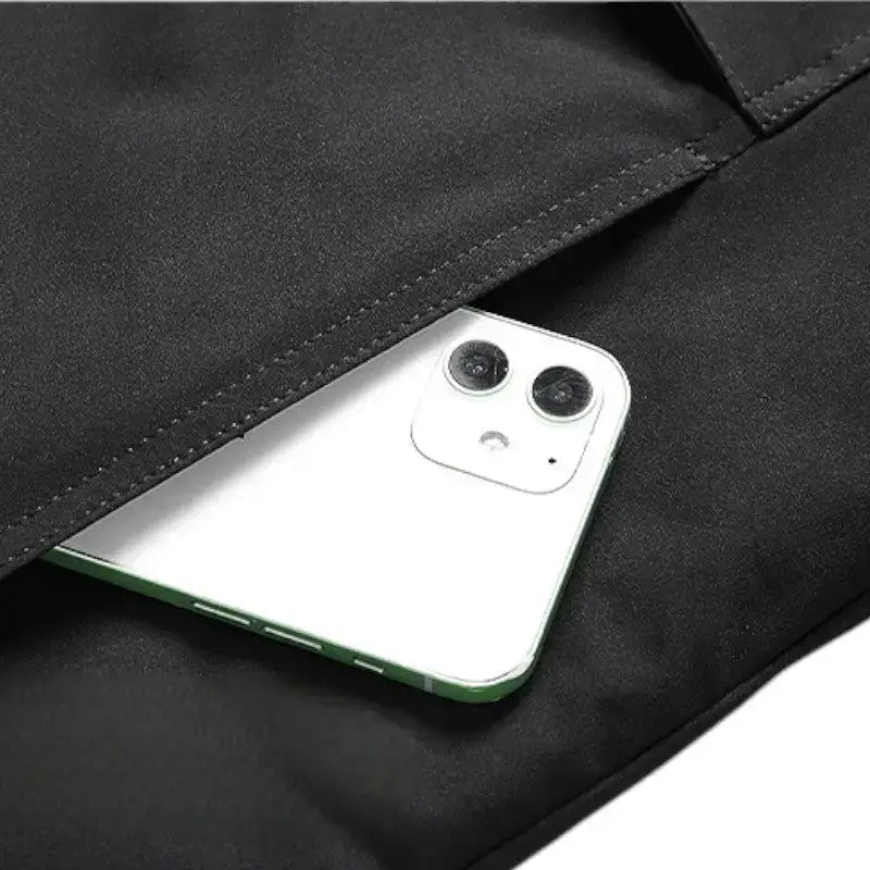 Veste chauffante homme 9 zones polyester