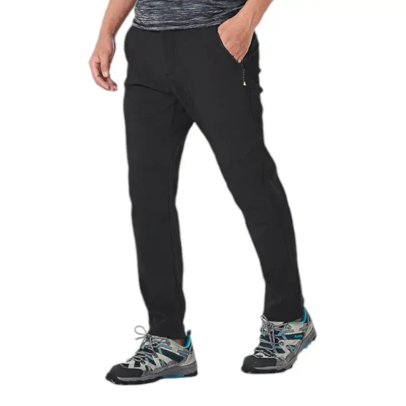 Pantalon trekking hiver doublure polaire