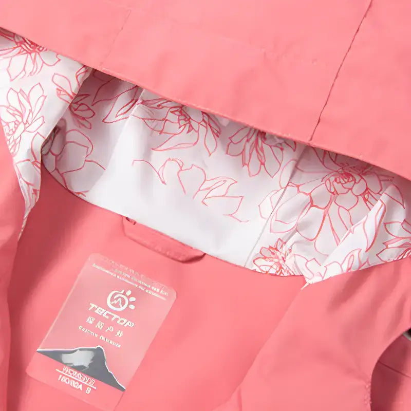 Veste pluie femme rose imperméable urbaine