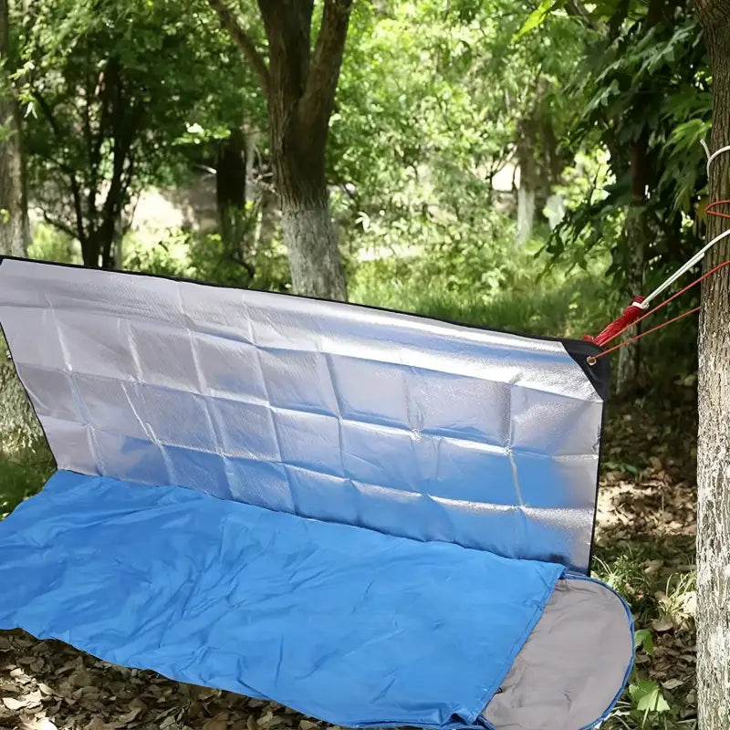 Couverture survie thermique alu orange