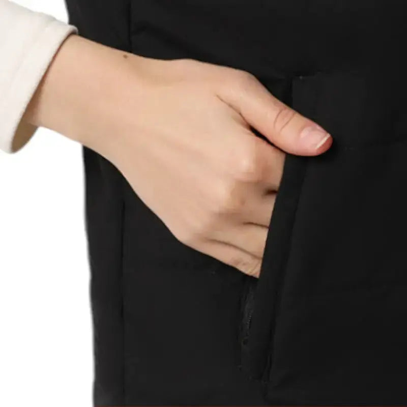 Gilet chauffant ski sans manches