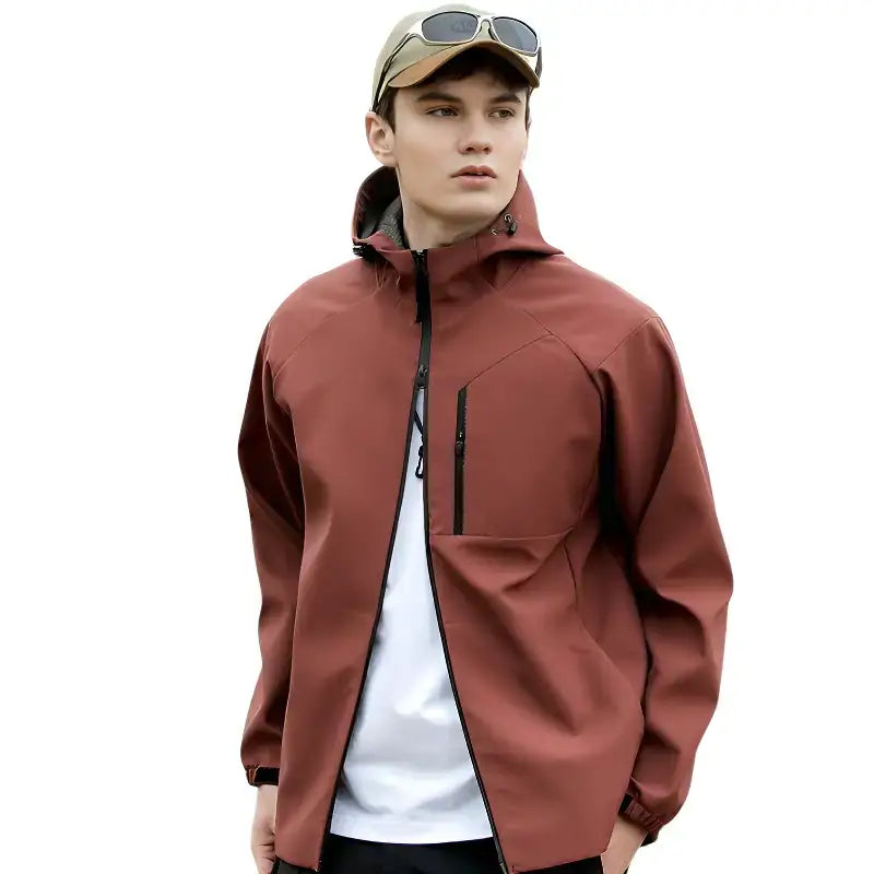 Veste softshell randonnée doublure maille