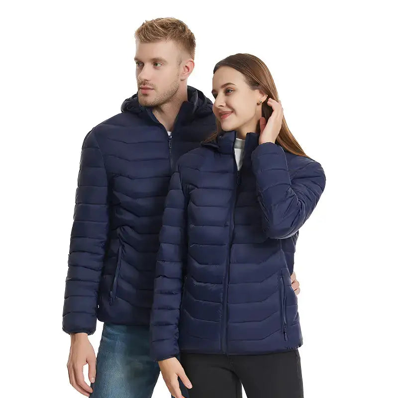 Doudoune chauffante homme nylon polyester