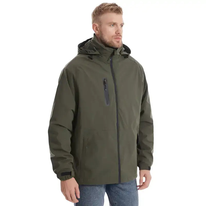 Veste chauffante homme fine outdoor loisir