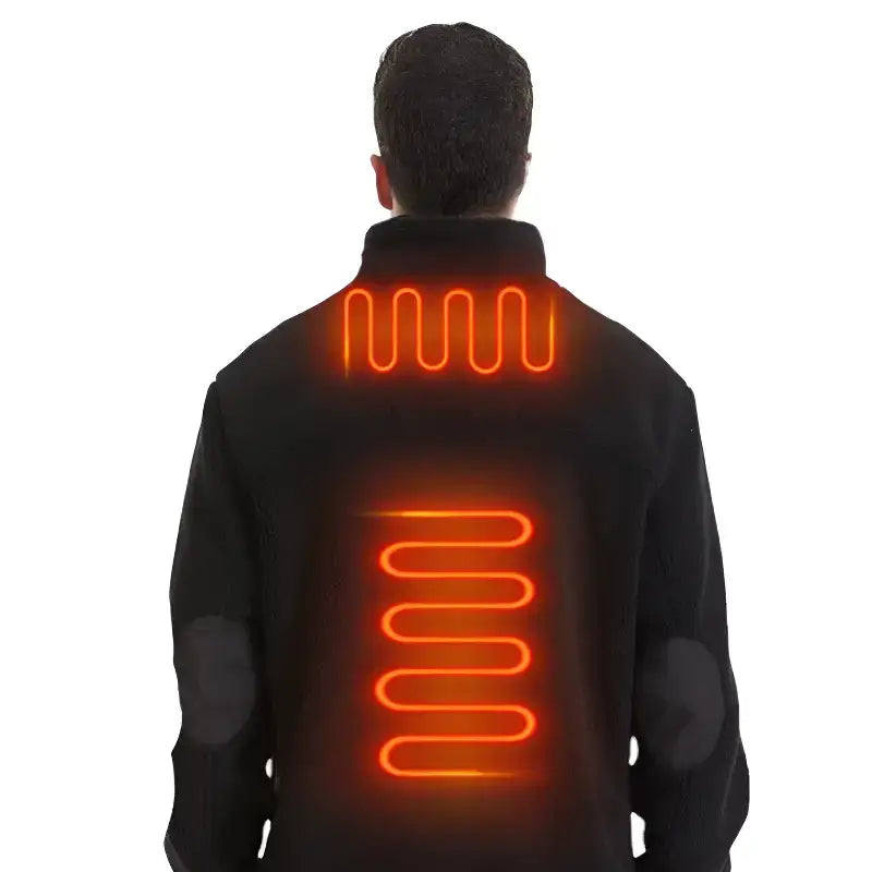 Veste polaire chauffante homme outdoor
