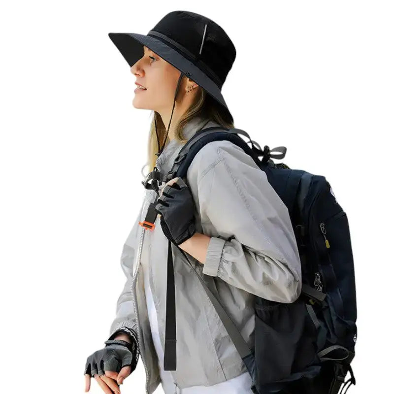 Chapeau randonnée femme anti-uv fonctionnel