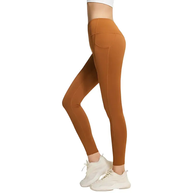 Legging randonnée femme avec poches latérales