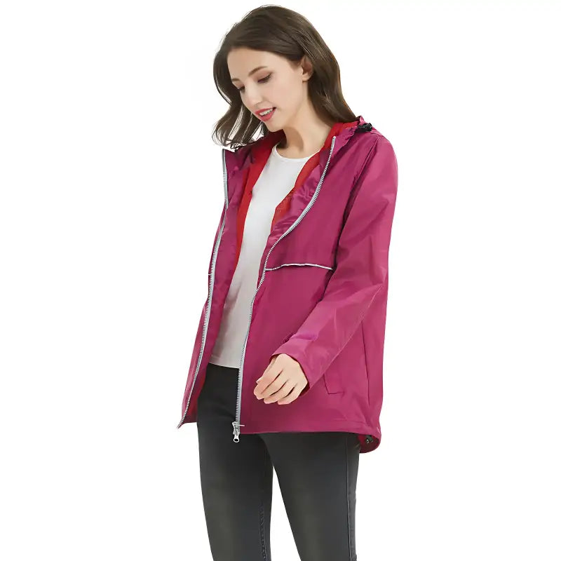 Veste pluie femme trekking légère