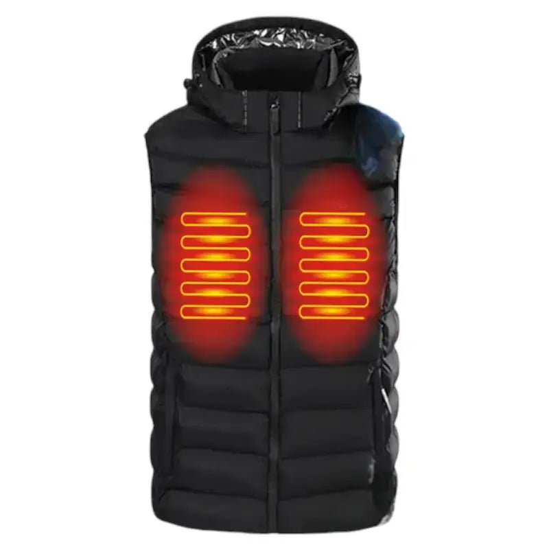 Gilet chauffant homme robuste pour la chasse