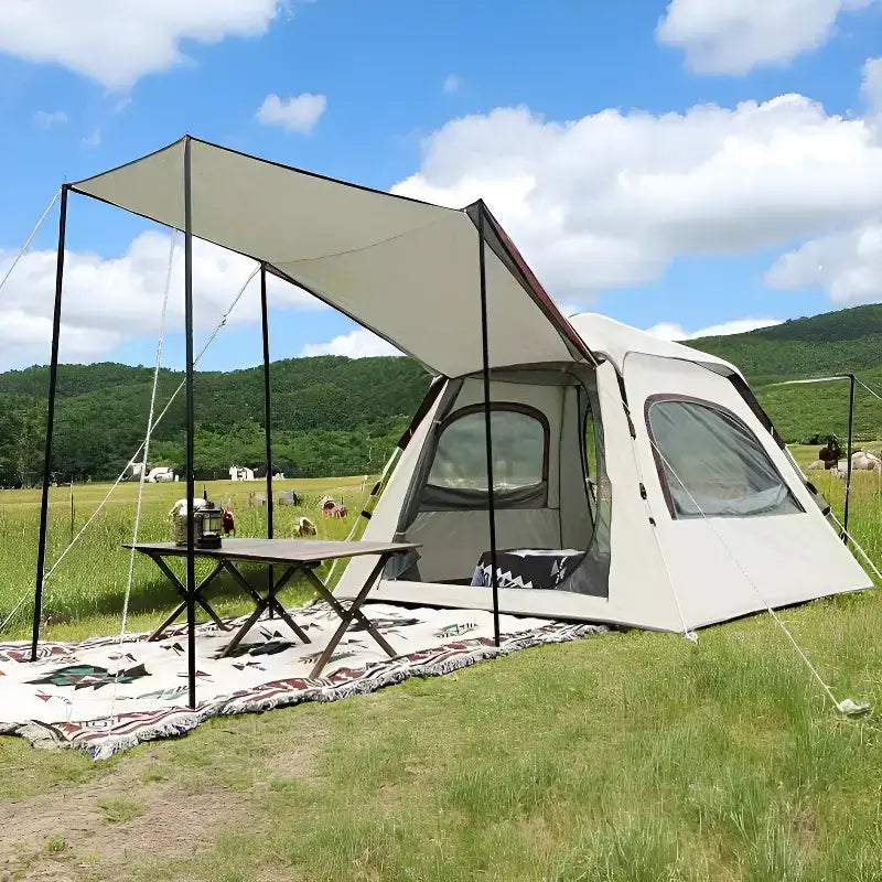 Tente de camping style cabane