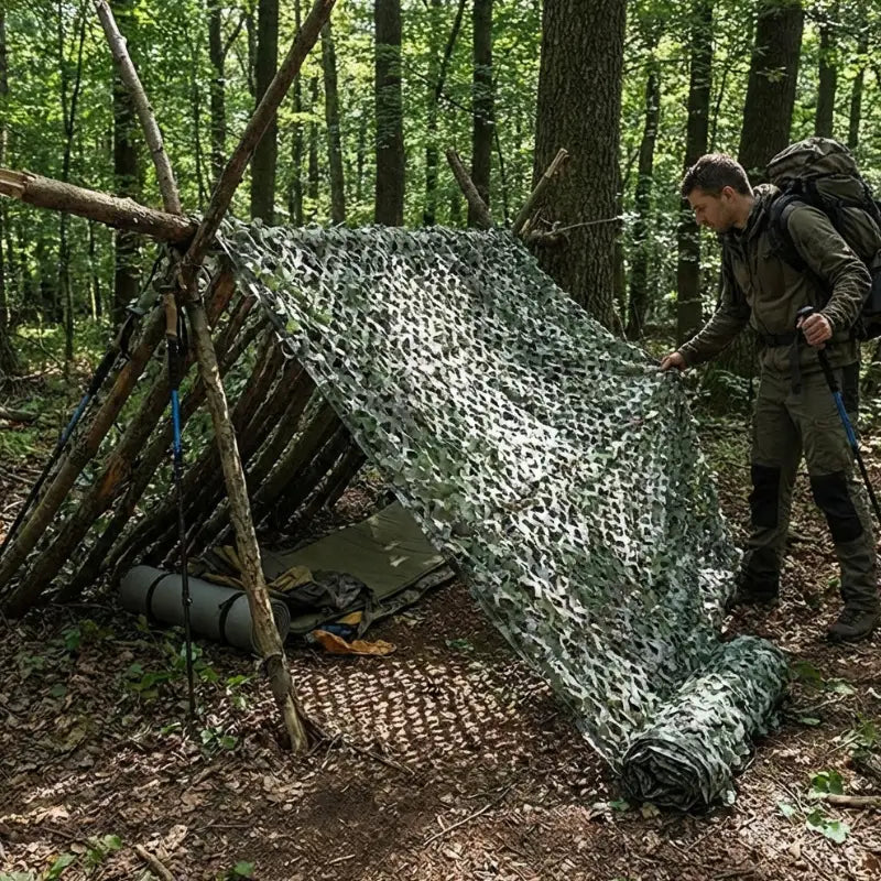 Filet camouflage 4x4m oxford loisirs