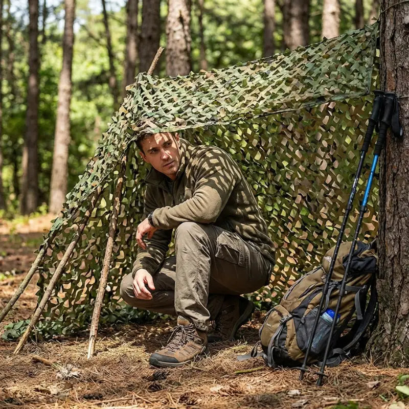 Filet camouflage 4x5 oxford durable