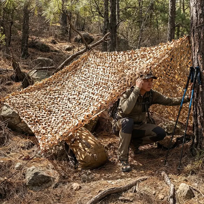 Filet camouflage 4x5 oxford durable