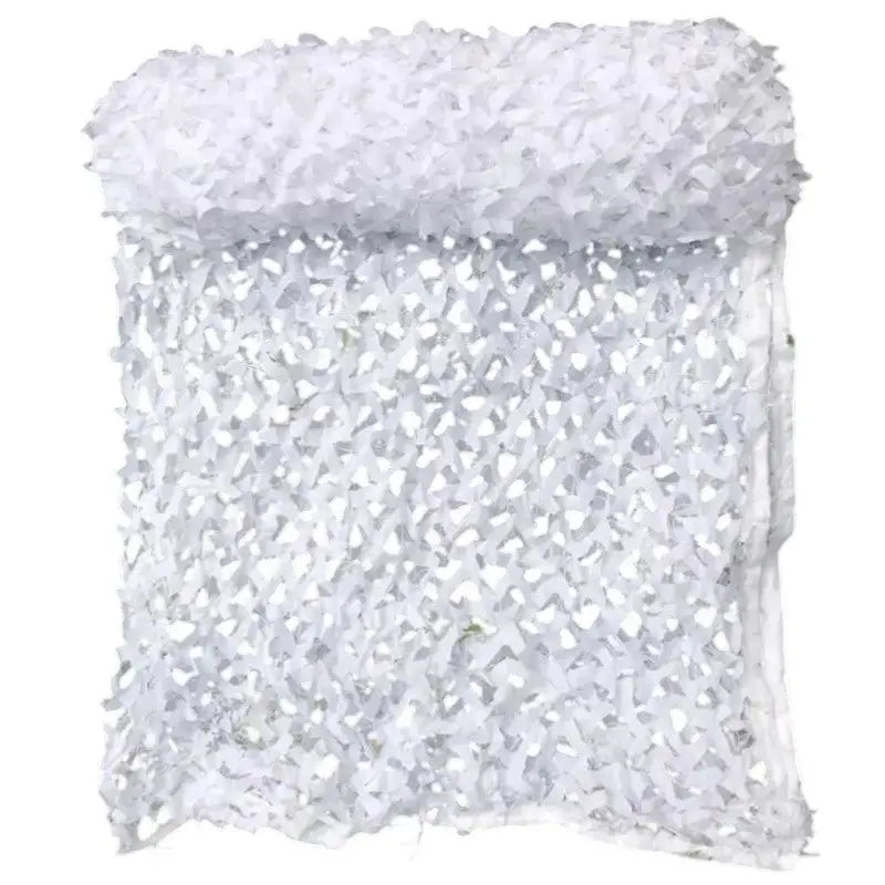 Filet camouflage blanc décoration ombrage