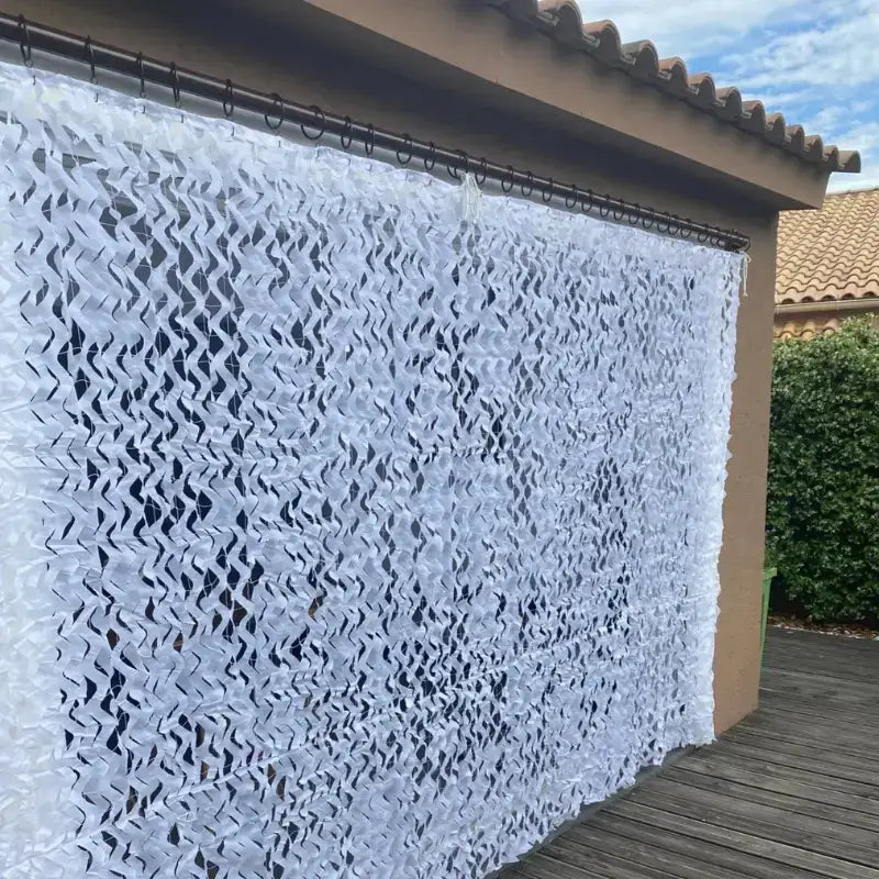 Filet camouflage blanc neige hiver